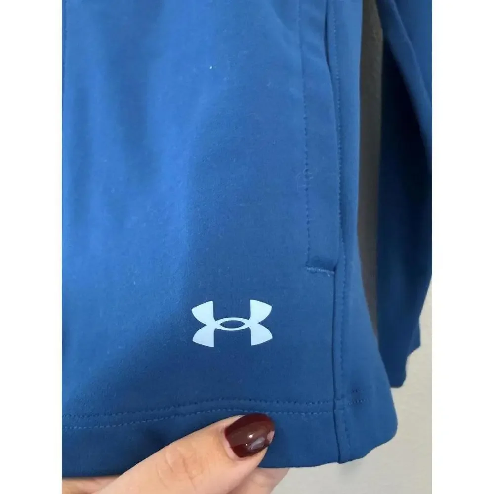 Under Armour Motion Women's Full Zip Jacket in Blue Atlantis, Women's Small